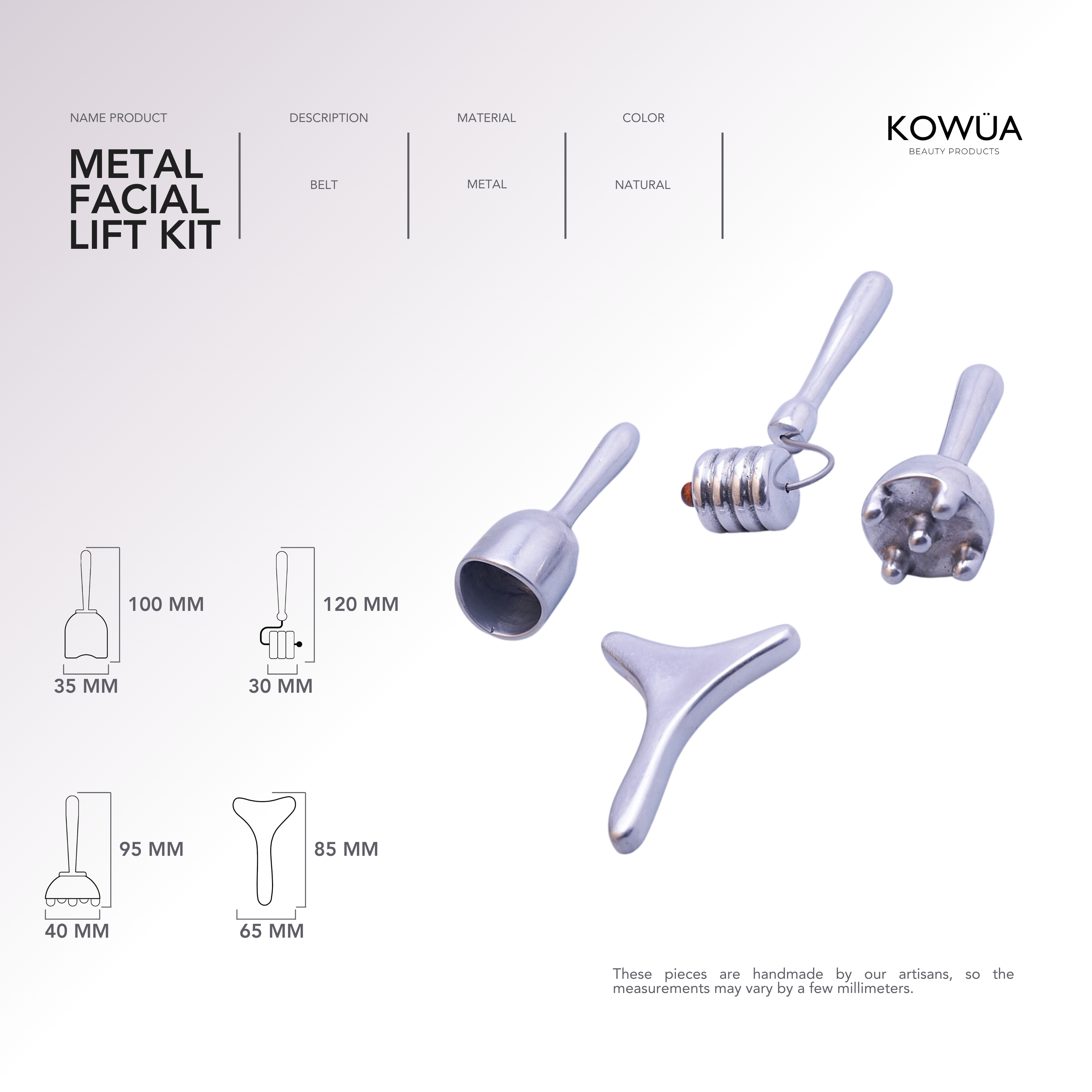 Metal Facial Lift Kit