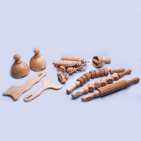 Kit Estándar de Maderoterapia – 9 Piezas