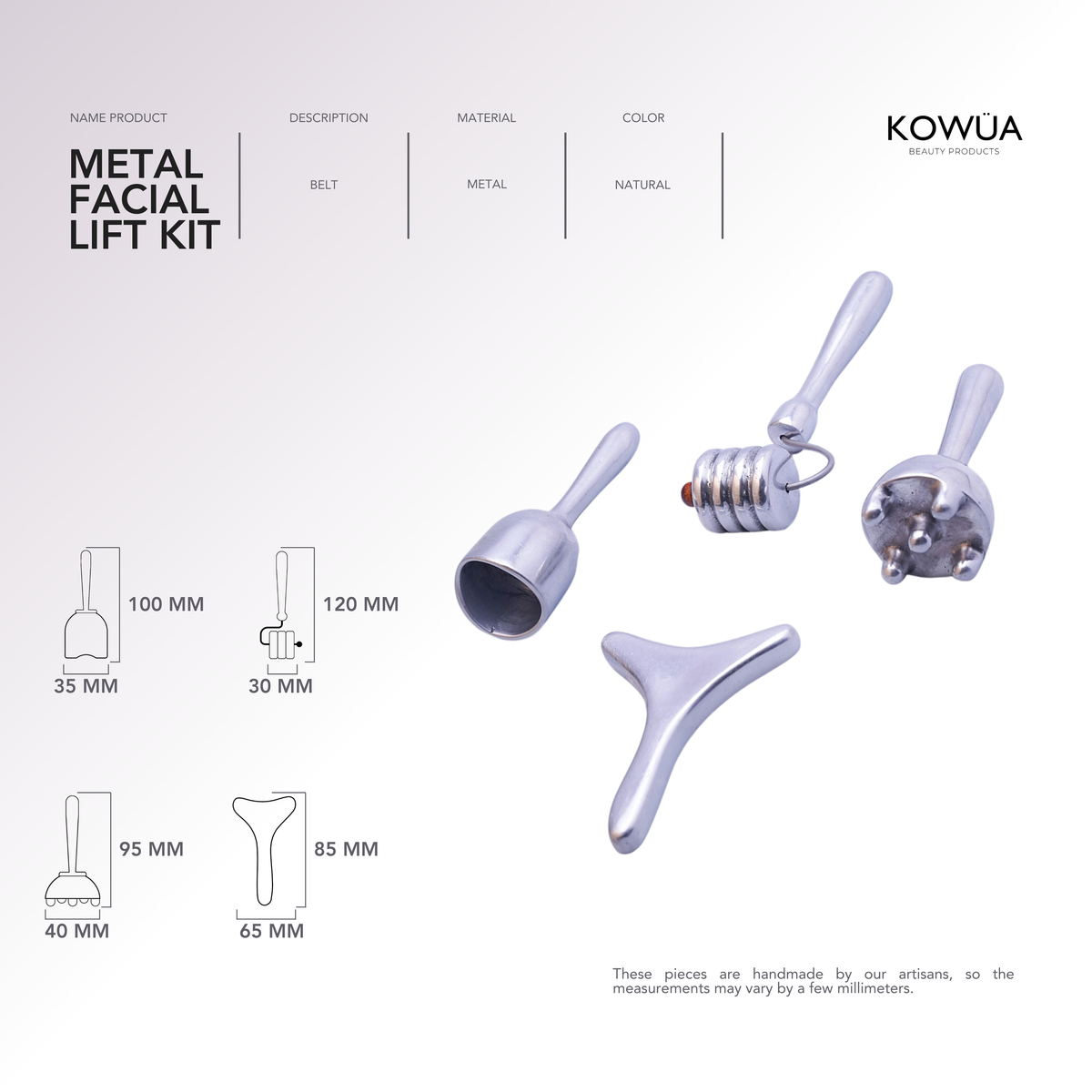 Kit Facial Metálico Reafirmante