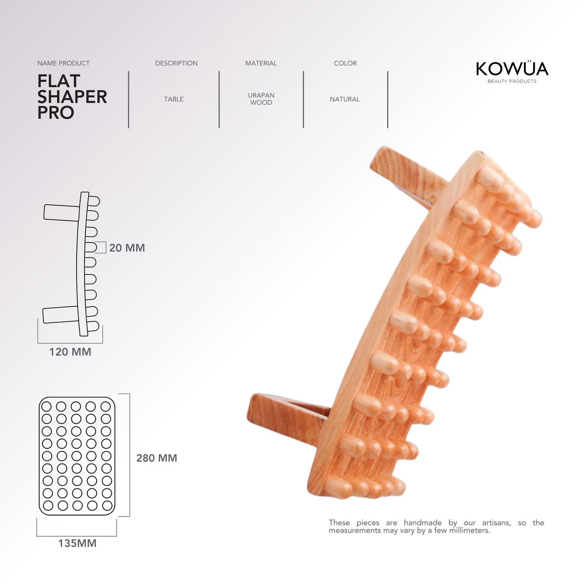 Moldeador Plano Profesional Anticelulitis