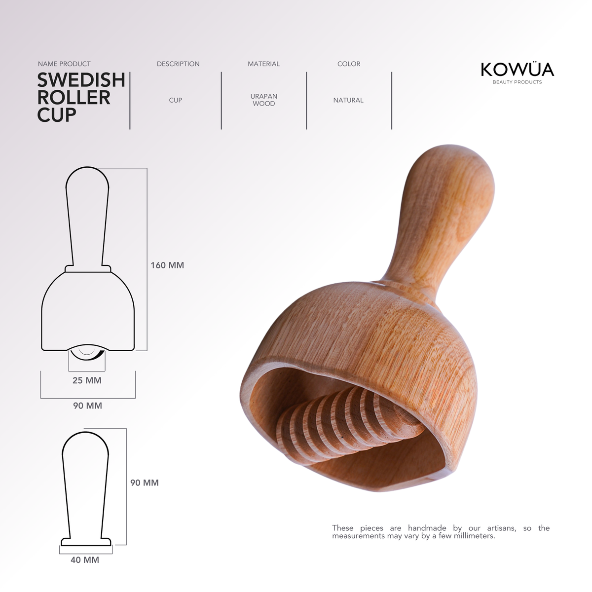 Copa Sueca con Rodillo Interno