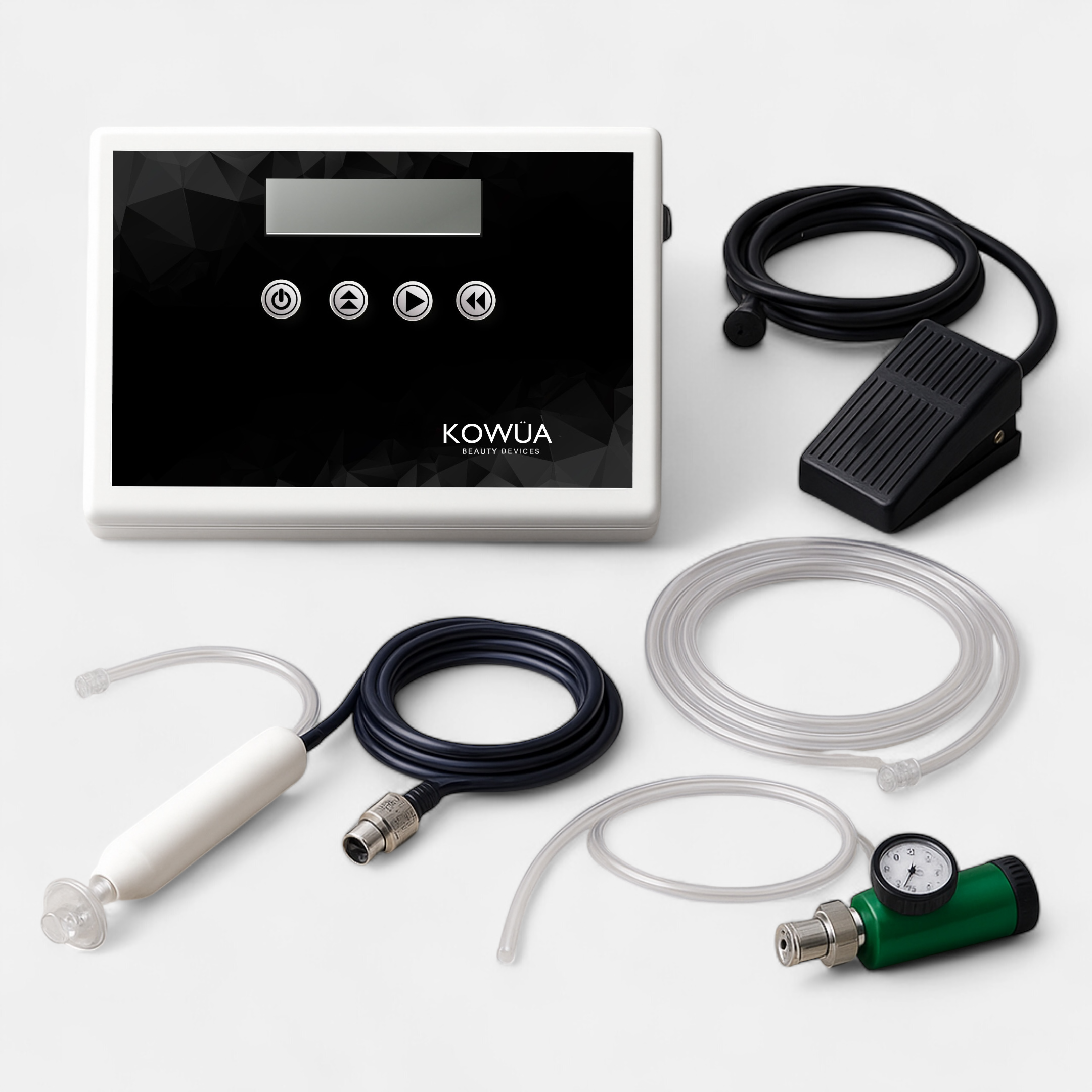 Carboxytherapy light machine-heated CO2 gas